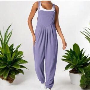 Halara Purple Women's overalls